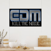 EDMがノイズを殺す ポスター (キッチン)