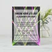 EDMをテーマにしたGalentines 招待状 (スタンド正面)