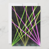 EDMをテーマにしたGalentines 招待状 (裏面)