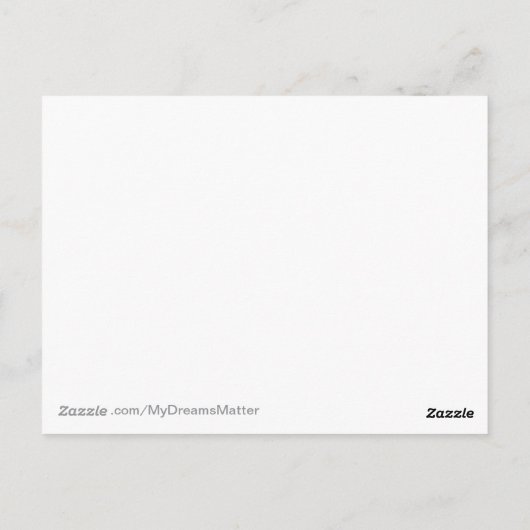 EDMネオンレーザーが蓮の花を目覚めさせる ポストカード (裏面)