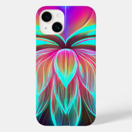EDMネオンレーザーが蓮の花を目覚めさせる Case-Mate iPhone 14ケース