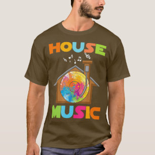 EDMハウスミュージックパーティーDJコンサート Tシャツ