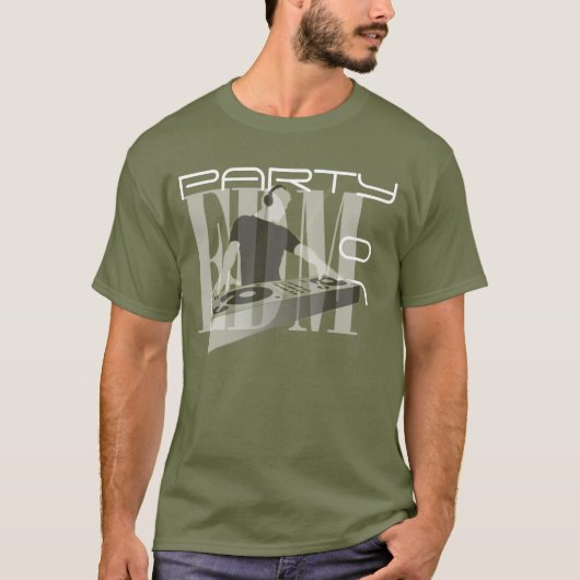 EDMパーティーオン Tシャツ (正面)