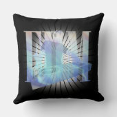 EDM電気ブルー クッション (裏面)