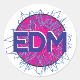 EDM Raveスタンプ ラウンドシール