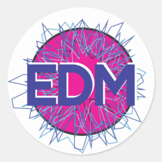 EDM Raveスタンプ ラウンドシール