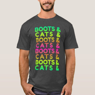 Edm Rave Boots And Cats Gift boy gift Tシャツ