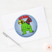 EDM Sock Pillagerステッカー ラウンドシール (封筒)