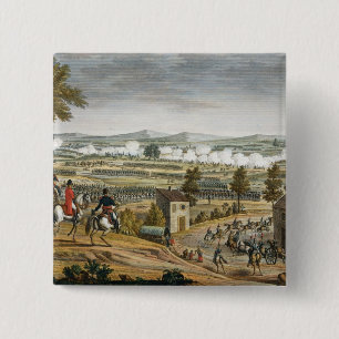 Edme著刻まれるLutzen 5月2日1813年の戦い 缶バッジ