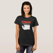 Edmonds Washington USA State America Travel Washin Tシャツ (正面フル)