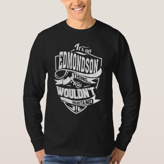 EDMONDSON Thing Gift 1 Tシャツ (正面)
