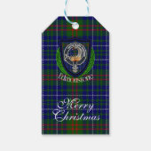 Edmonstone Scottish Clan Tartan & Crest ギフトタグ (正面)