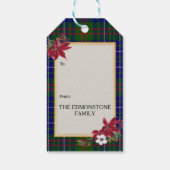 Edmonstone Scottish Clan Tartan & Crest ギフトタグ (裏面)