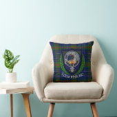 Edmonstone Scottish Clan Tartan & Crest クッション (椅子)