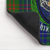 Edmonstone Scottish Clan Tartan & Crest マウスパッド (コーナー)