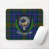 Edmonstone Scottish Clan Tartan & Crest マウスパッド (マウス)