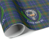 Edmonstone Scottish Clan Tartan & Crest ラッピングペーパー (ロールコーナー)
