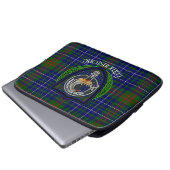 Edmonstone Scottish Clan Tartan & Crest ラップトップスリーブ (正面下部)