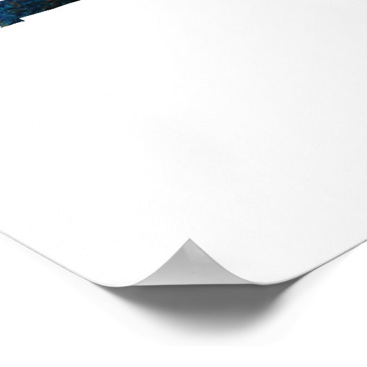 Edmonton Canada City Map ポスター (角)