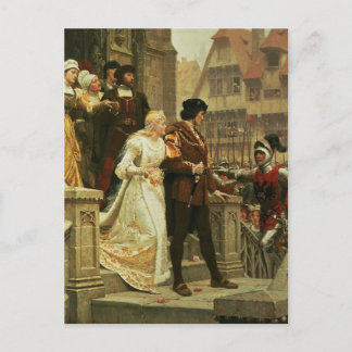 Edmund Blair Leighton – アームズポストカードに電話 ポストカード