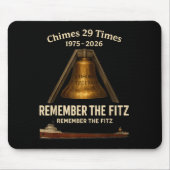 Edmund Fitzgerald, Remember The Fitz Great Lakes M マウスパッド (正面)