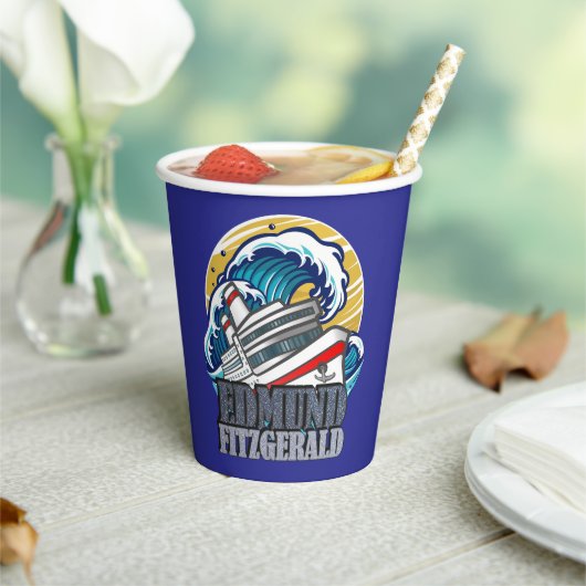 Edmund Fitzgerald | Tribute to the Legendary Ship 紙コップ (インサイチュ)