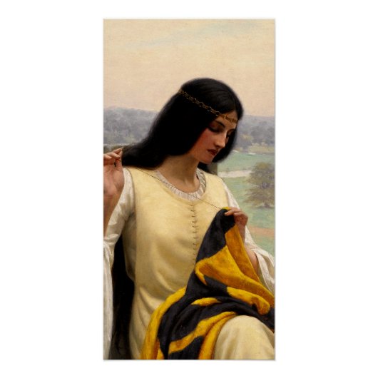 Edmund Leightonによる規格のステッチ ポスター (正面)