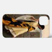 Edmund Leightonによる規格のステッチ Case-Mate iPhoneケース (裏面 (横))