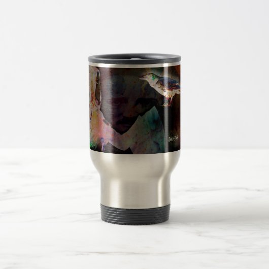 EdnaのワタリガラスPoe トラベルマグ (中央)