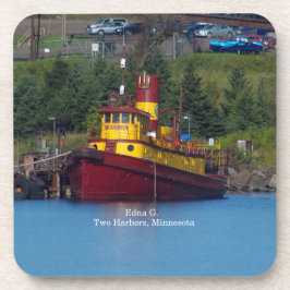 Edna G. 6種の懸命プラスチック製コースターのセット コースター