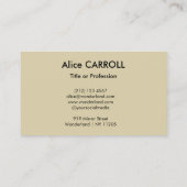 Edouard Manet – オンビーチ, Boulogne - QRコード 名刺 (裏面)