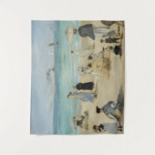 Edouard Manet – オンビーチ, Boulogne-sur-Mer タペストリー (正面)