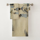 Edouard Manet – オンビーチ, Boulogne-sur-Mer バスタオルセット (インサイチュ)