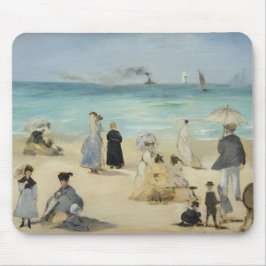 Edouard Manet – オンビーチ, Boulogne-sur-Mer マウスパッド