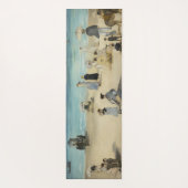 Edouard Manet – オンビーチ, Boulogne-sur-Mer ヨガマット (裏面)
