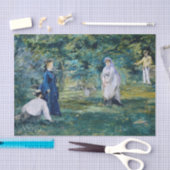 Edouard Manet – クロケーのゲーム 薄葉紙 (クラフト)