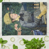 Edouard Manet – コンサーバトリー キッチンタオル (折り畳み)