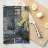 Edouard Manet – コンサーバトリー キッチンタオル (四つ折り)