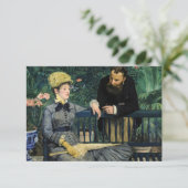 Edouard Manet – コンサーバトリー サンキューカード (スタンド正面)