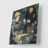 Edouard Manet – コンサーバトリー スクエア壁時計 (傾斜)