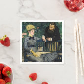 Edouard Manet – コンサーバトリー スタンダードカクテルナプキン (インサイチュ)