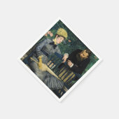 Edouard Manet – コンサーバトリー スタンダードカクテルナプキン (角)