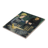 Edouard Manet – コンサーバトリー タイル (側面)