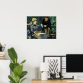 Edouard Manet – コンサーバトリー ポスター (ホームオフィス)