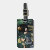 Edouard Manet – コンサーバトリー ラゲッジタグ (正面縦)