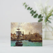 Edouard Manet – ボルドー港 ポストカード (スタンド正面)