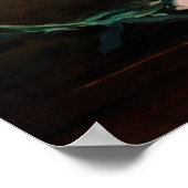 Edouard Manet – 小台座に牡丹の花瓶 ポスター (角)