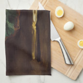 Edouard Manet – 果実のバスケット キッチンタオル (四つ折り)