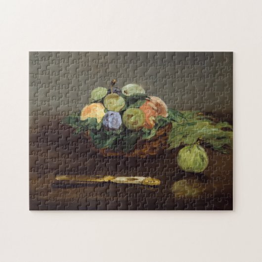 Edouard Manet – 果実のバスケット ジグソーパズル (横)