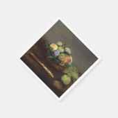 Edouard Manet – 果実のバスケット スタンダードカクテルナプキン (角)